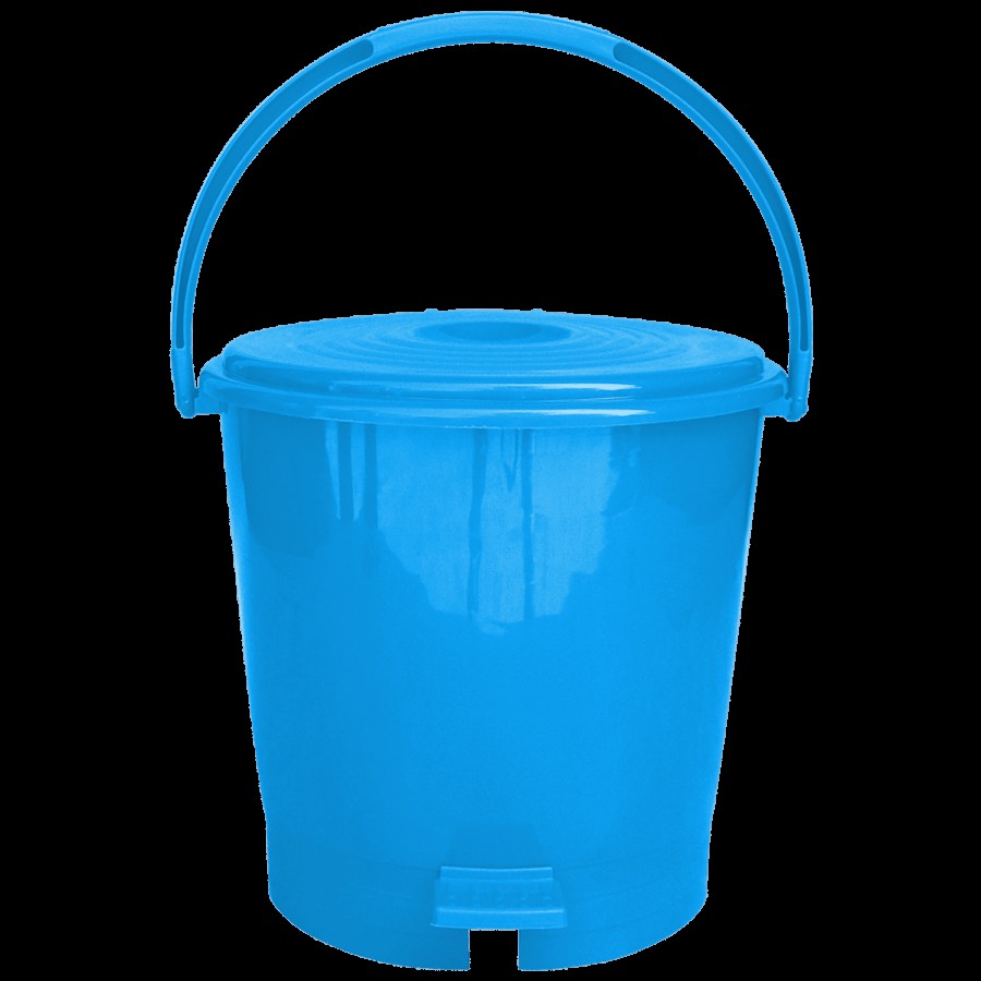 Princeware Pedal Dustbin / Garbage Bin with Lid - Blue Colour