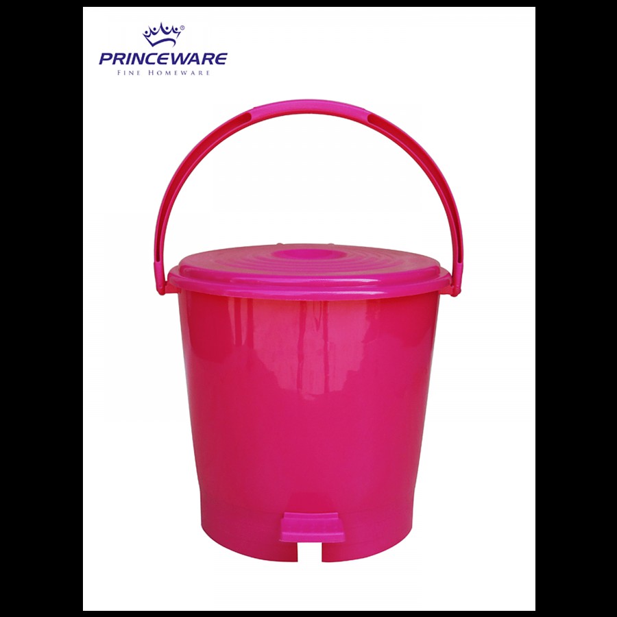 Princeware Pedal Plastic Dustbin / Garbage Bin - Small