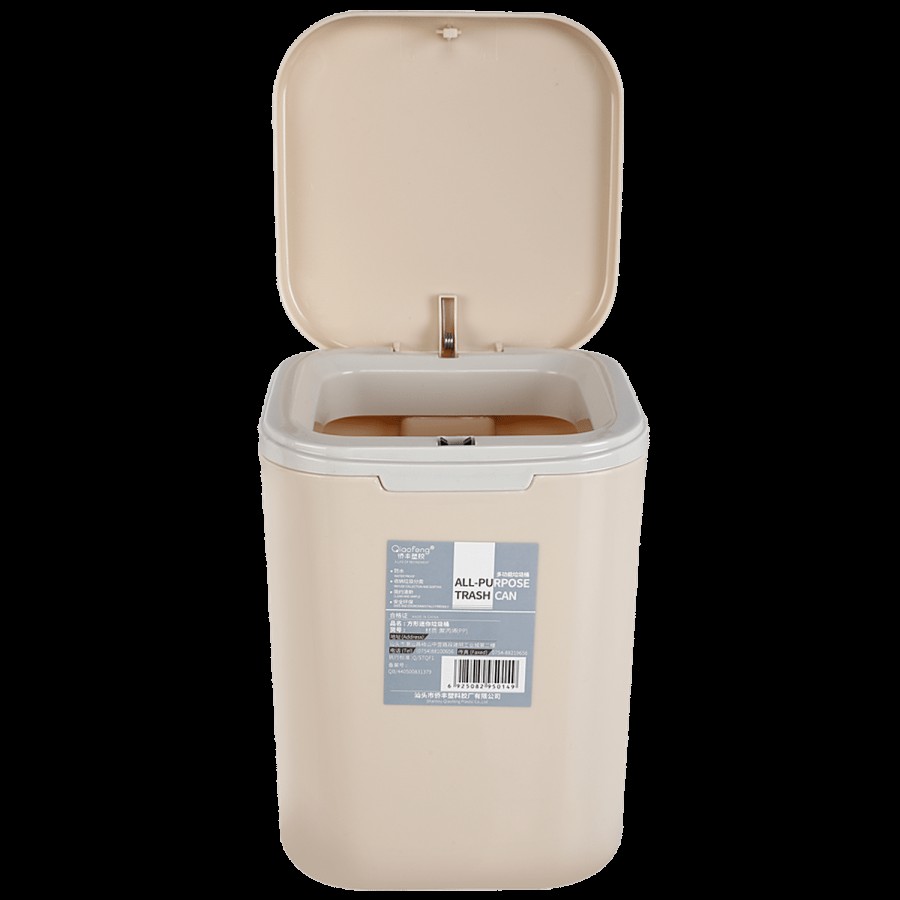 Qiaofeng Plastic All-Purpose Trash Can/Desk Dustbin