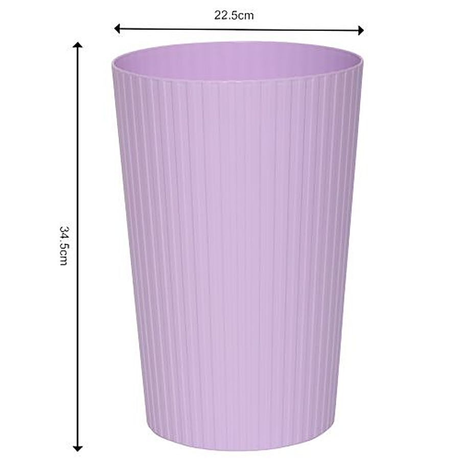 Sunty Plastic Dustbin/Basket - Purple