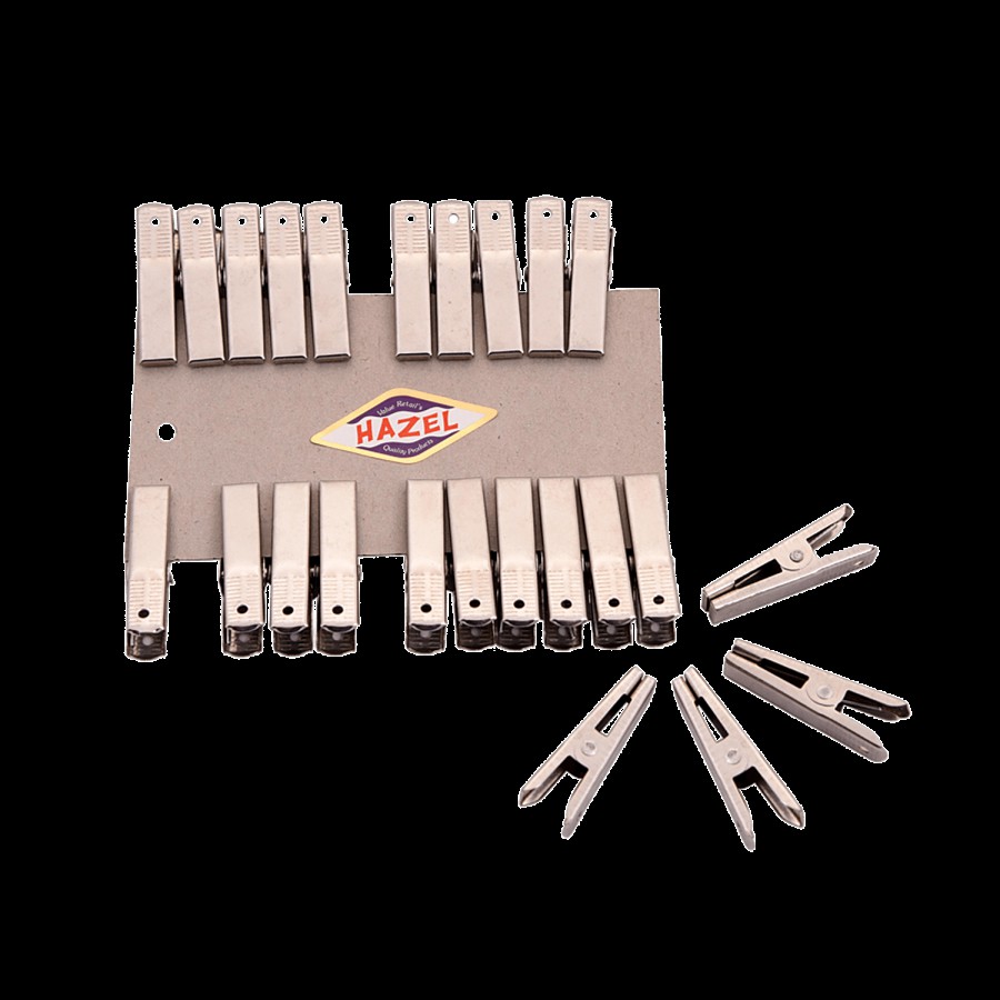 Hazel Mini Steel Clips - For Drying Clothes