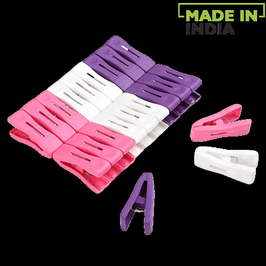 Mr. Boss Pearl Plastic Clip/ Cloth clip