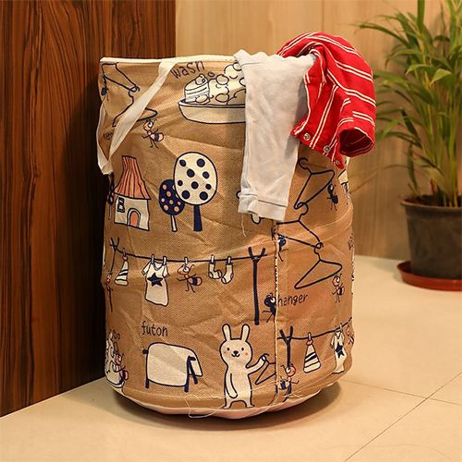 DP Clothes Storage Laundry Bag/Basket - Printed