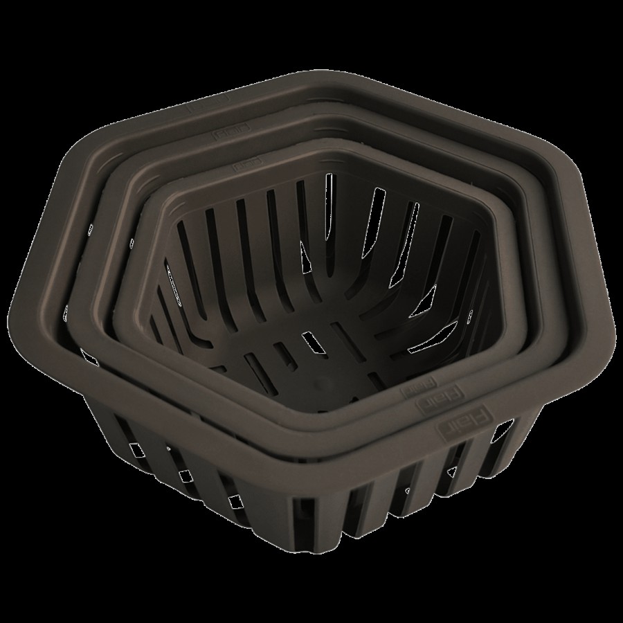 Flair Plastics Hexon Basket - Durable