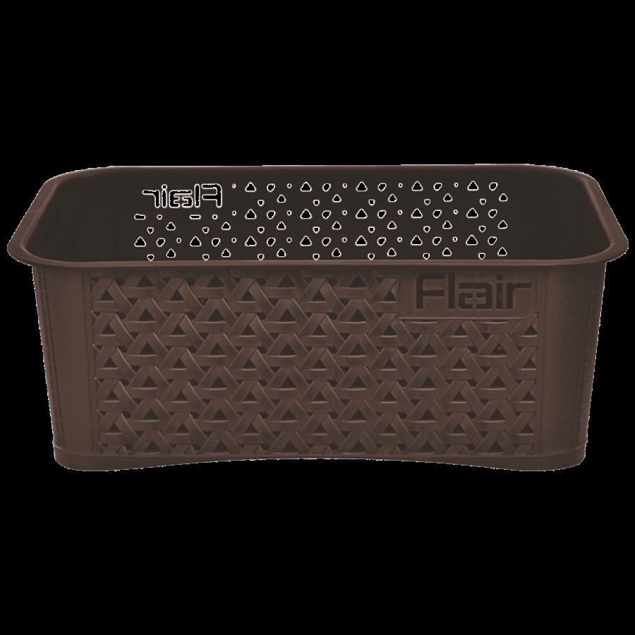 Flair Plastics Ultrahome Basket - Knit Design Pattern