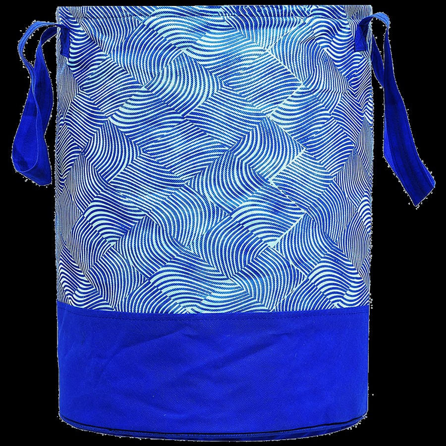 Kuber Industries Laheriya Printed Canvas Laundry Bag - CTKTC034624 Waterproof & Durable