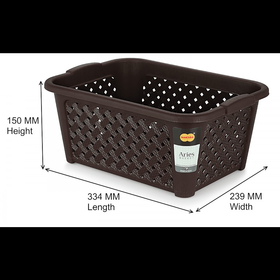 Nakoda Aries Plastic Basket 111