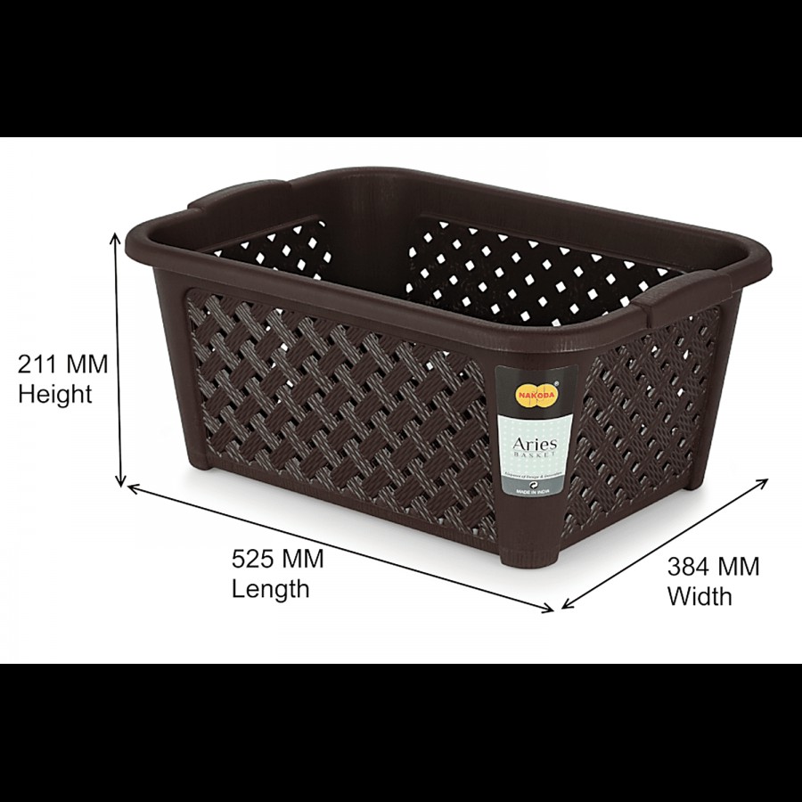 Nakoda Aries Plastic Basket 333