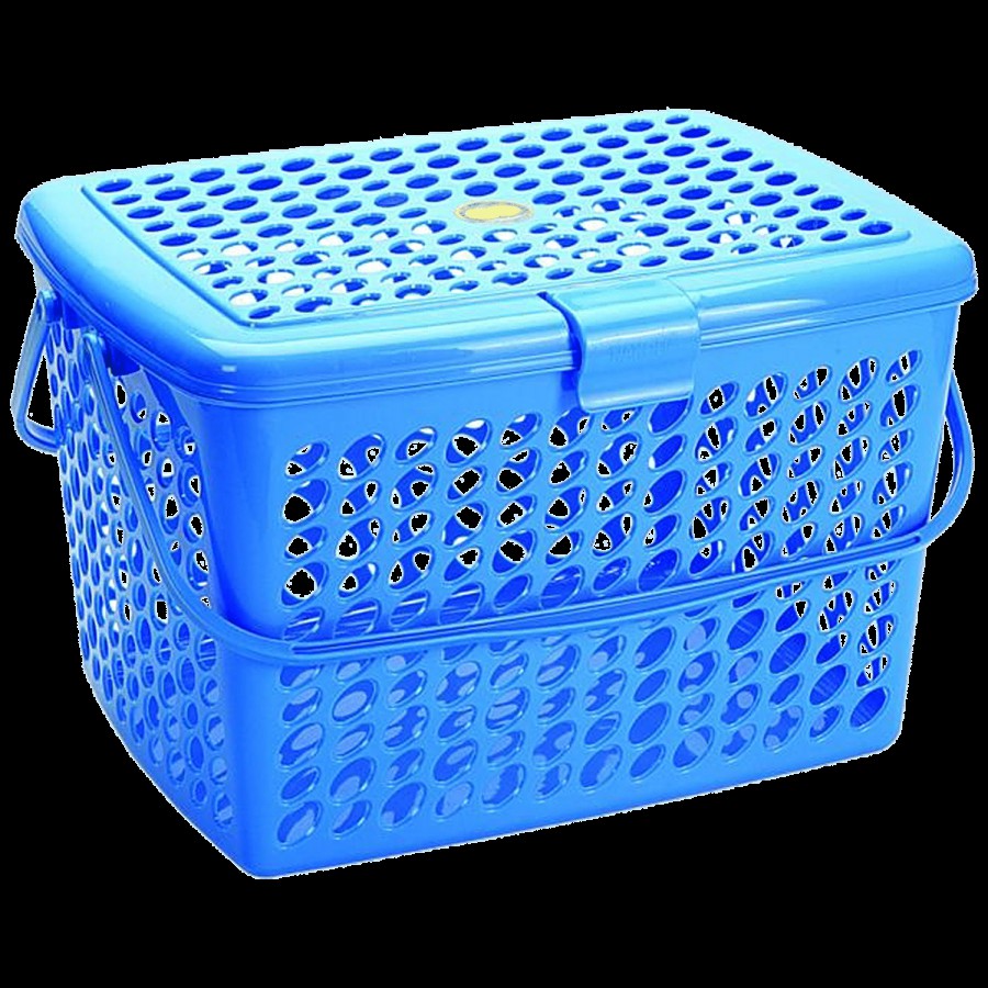 Nakoda Excel Picnic Plastic Basket - Big