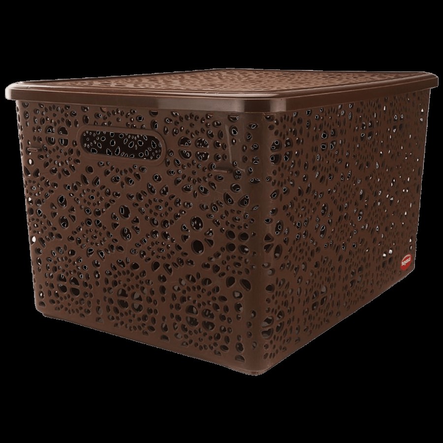 Nayasa Storage Utility Big Basket For Flowers