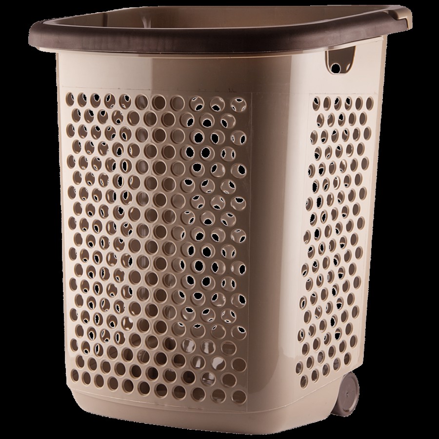 Polyset Atlas Laundry Basket - With Wheels