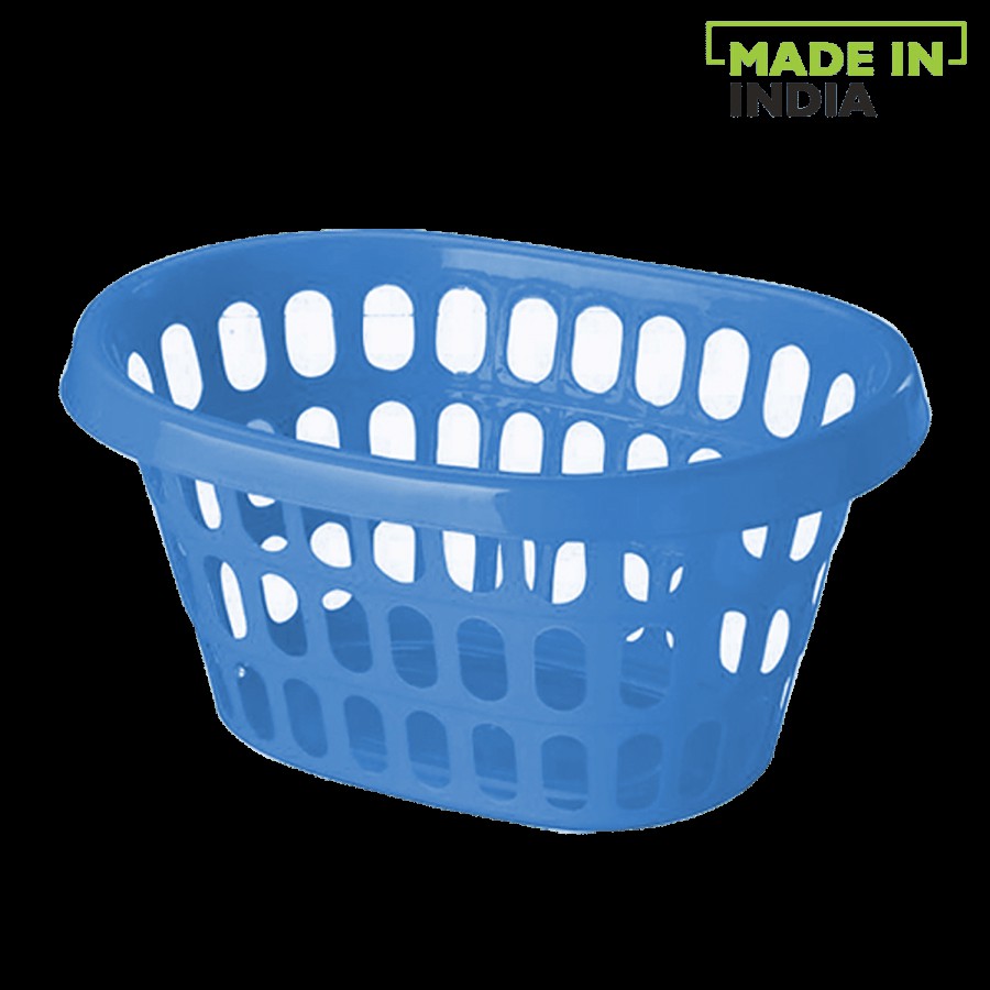 Ratan Multipurpose Plastic Basket - Laundry/Clothes