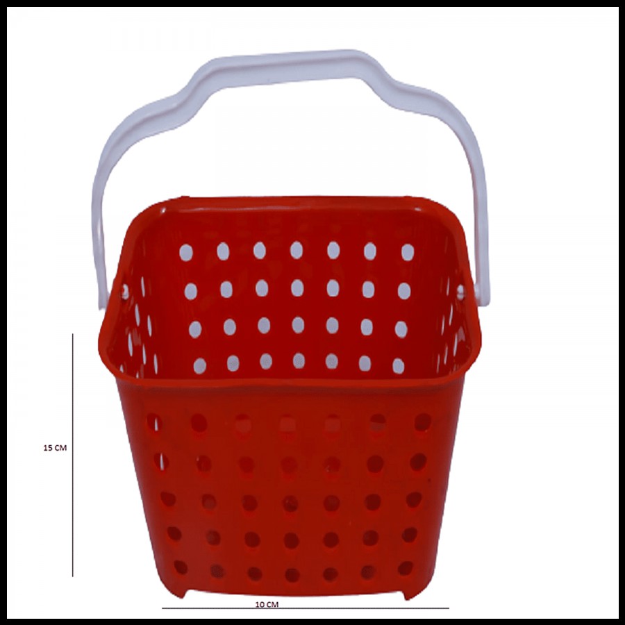 Siri Basket With Handle - Plastic