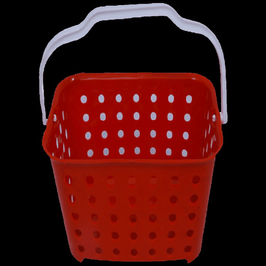 Siri Basket With Handle - Plastic