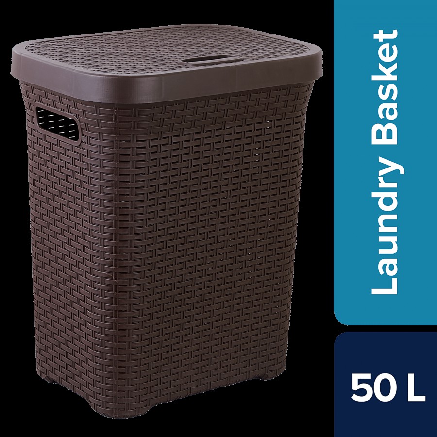 bb home Laundry Basket - With Lid