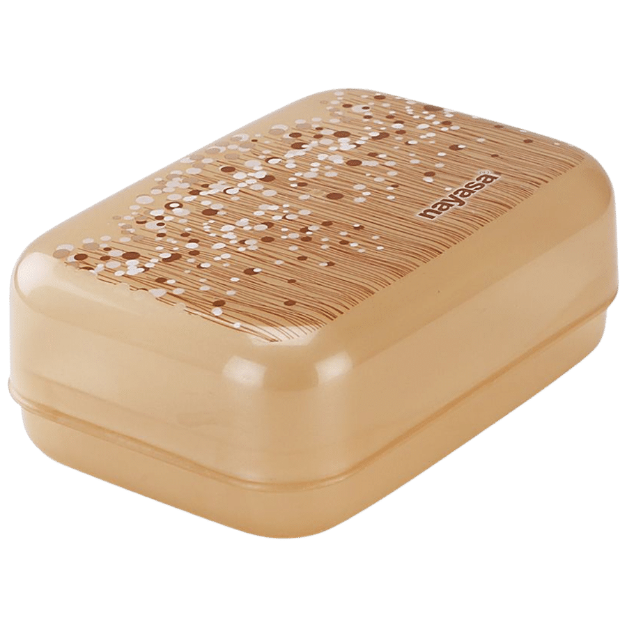 Nayasa Poly Plastic Soap Case Deluxe - Cream