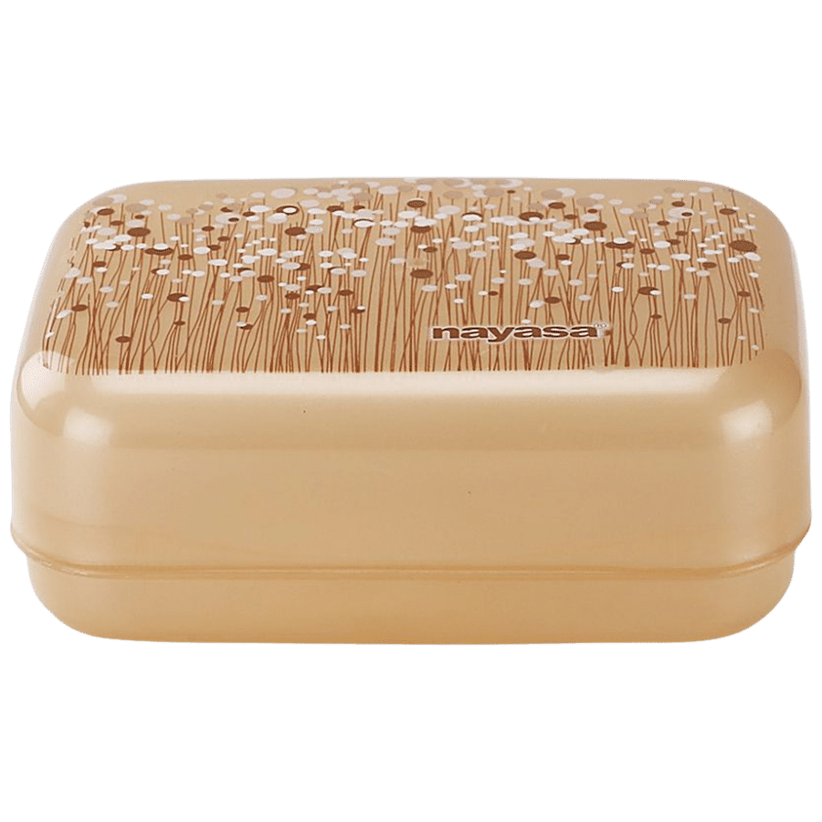 Nayasa Poly Plastic Soap Case Deluxe - Cream