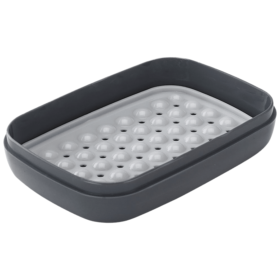 Nayasa Rectangle Soap Case - Grey