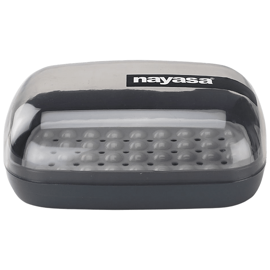 Nayasa Rectangle Soap Case - Grey