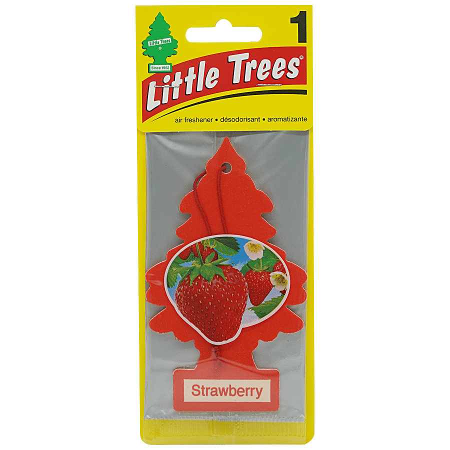 Little Trees Strawberry Air Freshener Fragrance For Home & Car Use