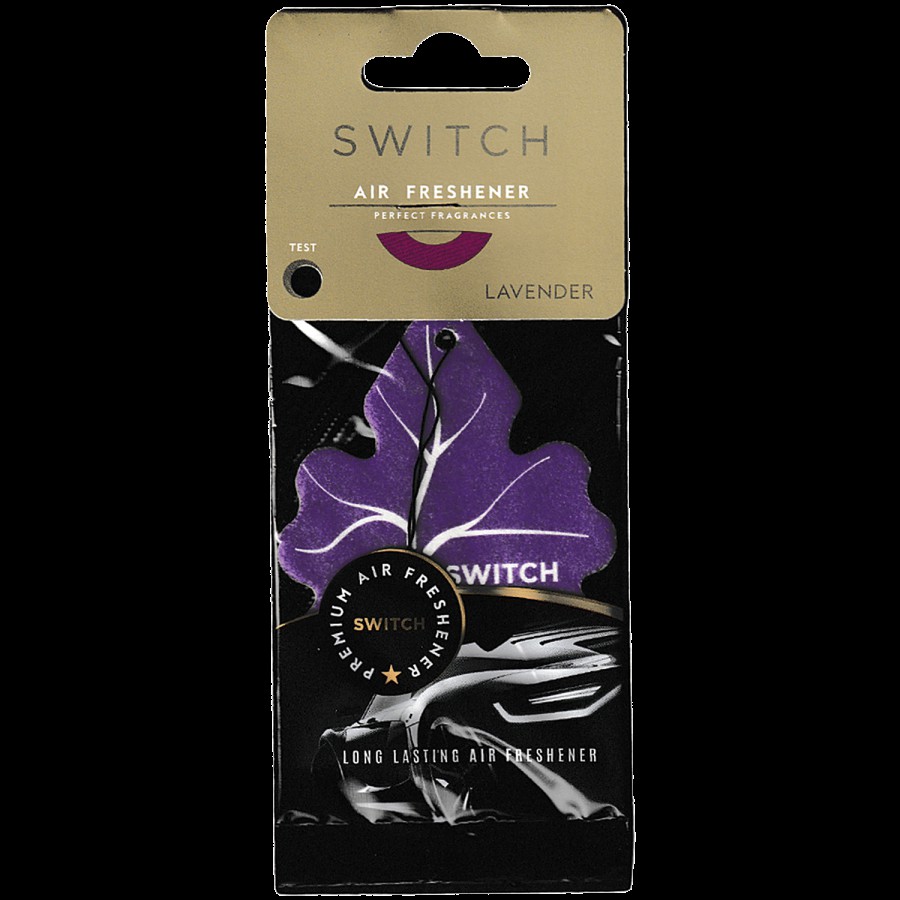 Switch Car Air Freshener - Lavender