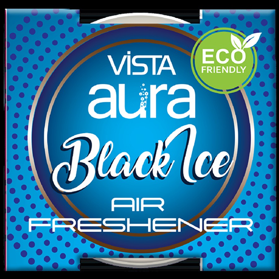 Vista Aura Air Freshener Gel - Black Ice