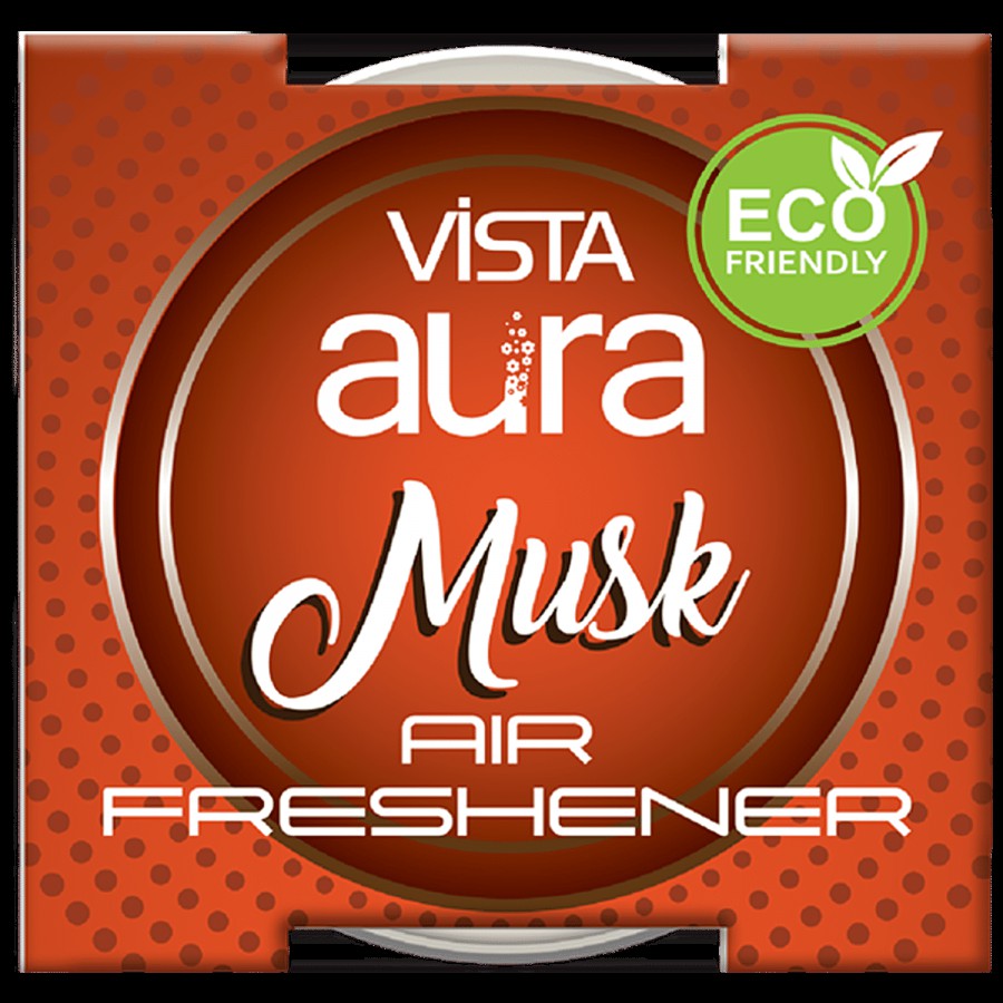 Vista Aura Air Freshener Gel - Musk