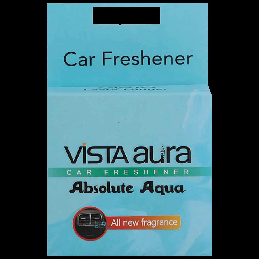 Vista Aura Car Freshener - Absolute Aqua