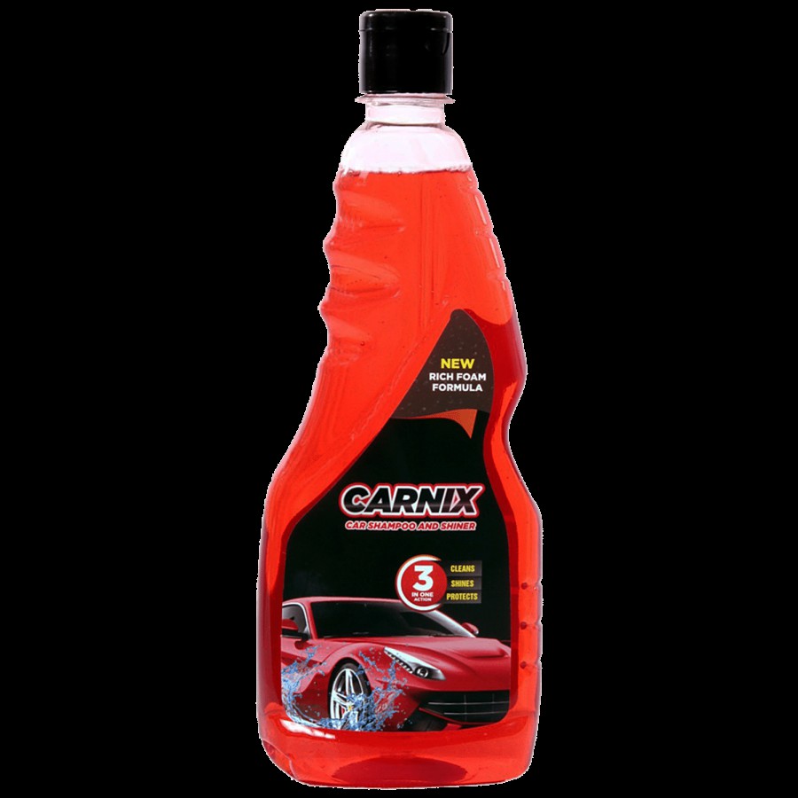 Carnix Car Shampoo & Shiner - Rich Foam Generating Formula