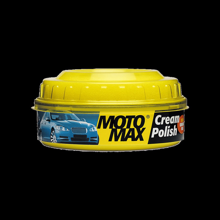 Motomax Cream Polish - With Carnuba Wax