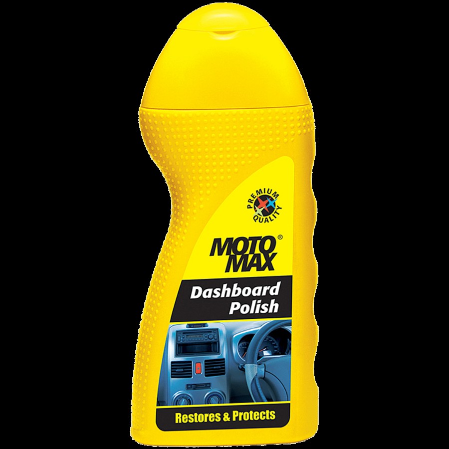 Motomax Dashboard Polish - Protects & Shines Car