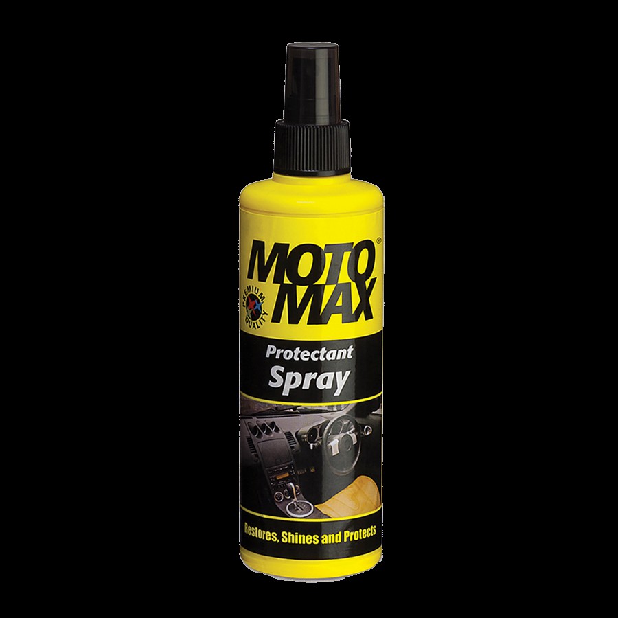 Motomax Protectant Spray - Shines Cars & Bikes