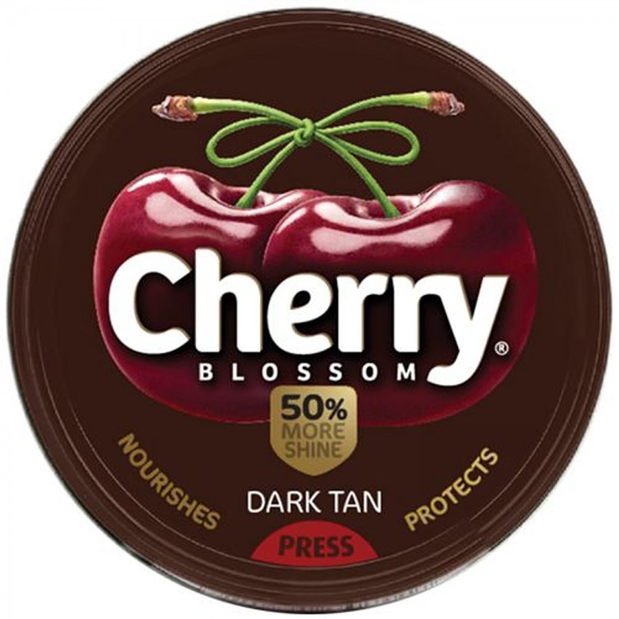 Cherry Blossom Shoe Polish - Dark Tan