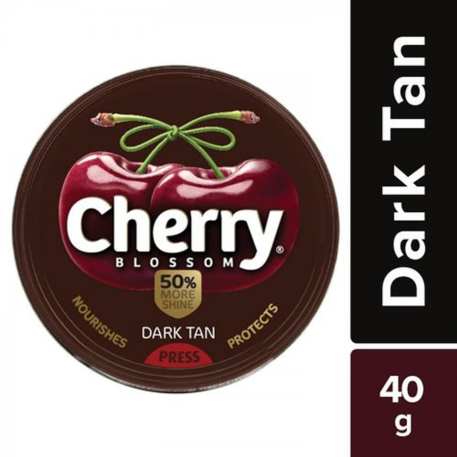 Cherry Blossom Shoe Polish - Dark Tan