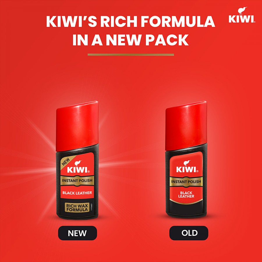 Kiwi Colour Shine Instant Polish - Black