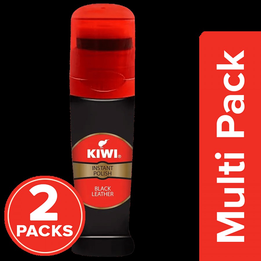 Kiwi Instant Polish - Black Leather