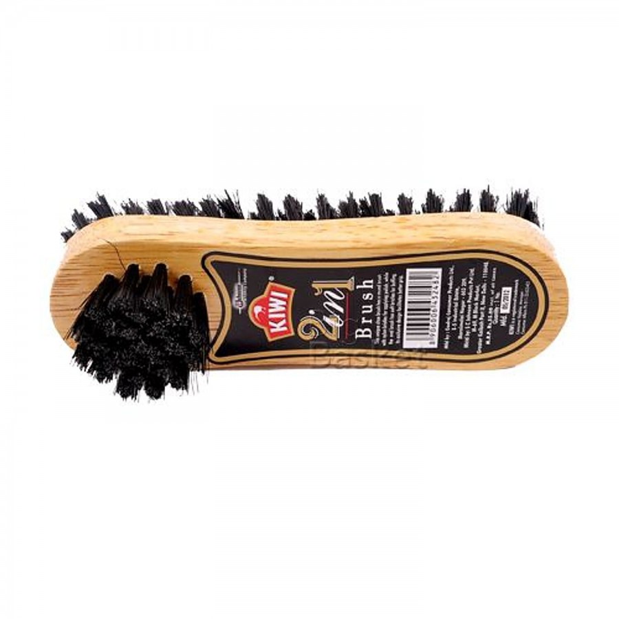 Kiwi Shoe Shine Brush - 2 in 1