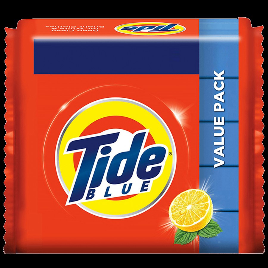 Tide Blue Detergent Bar Soap - Value Pack