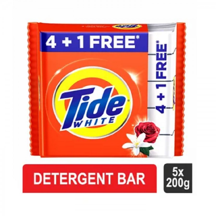 Tide White Detergent Bar Soap - Value Pack