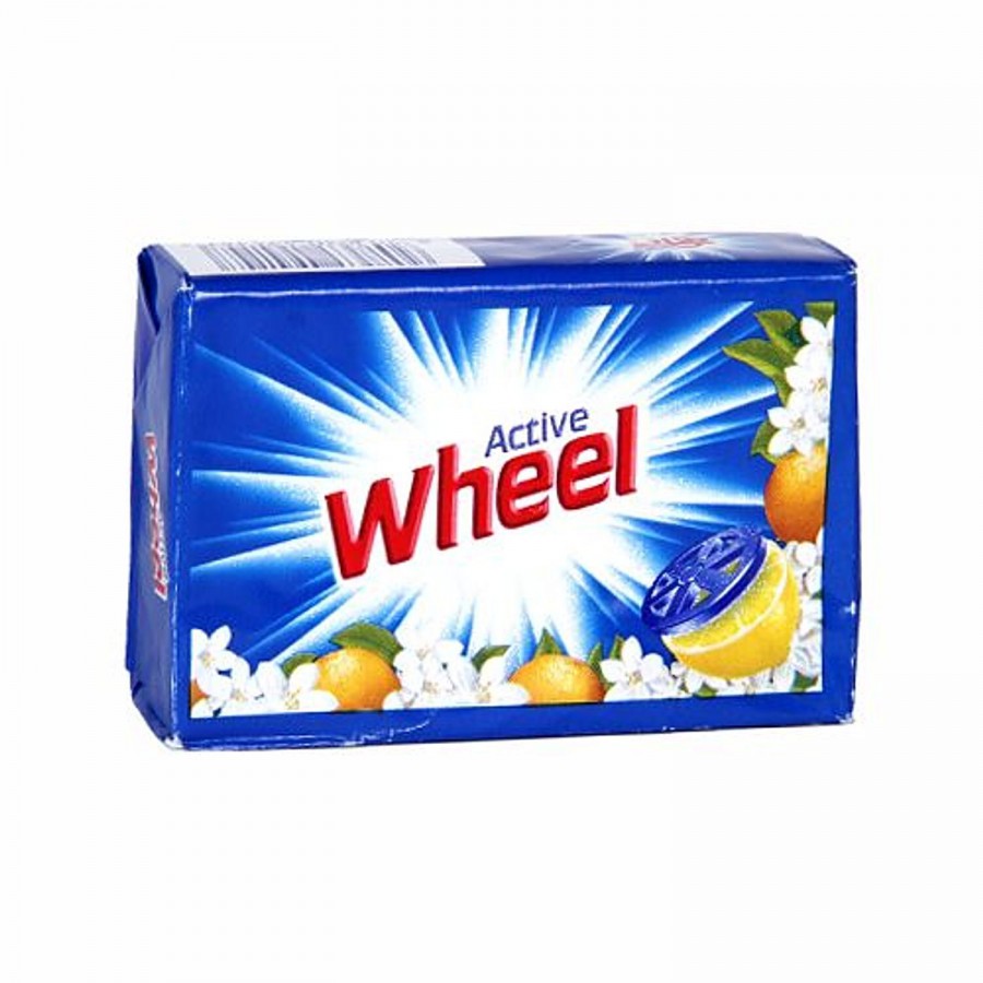 Wheel  Active - Detergent Cake Blue