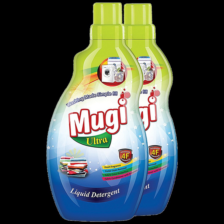 mugi   Ultra Liquid Detergent - Fresh Fragrance