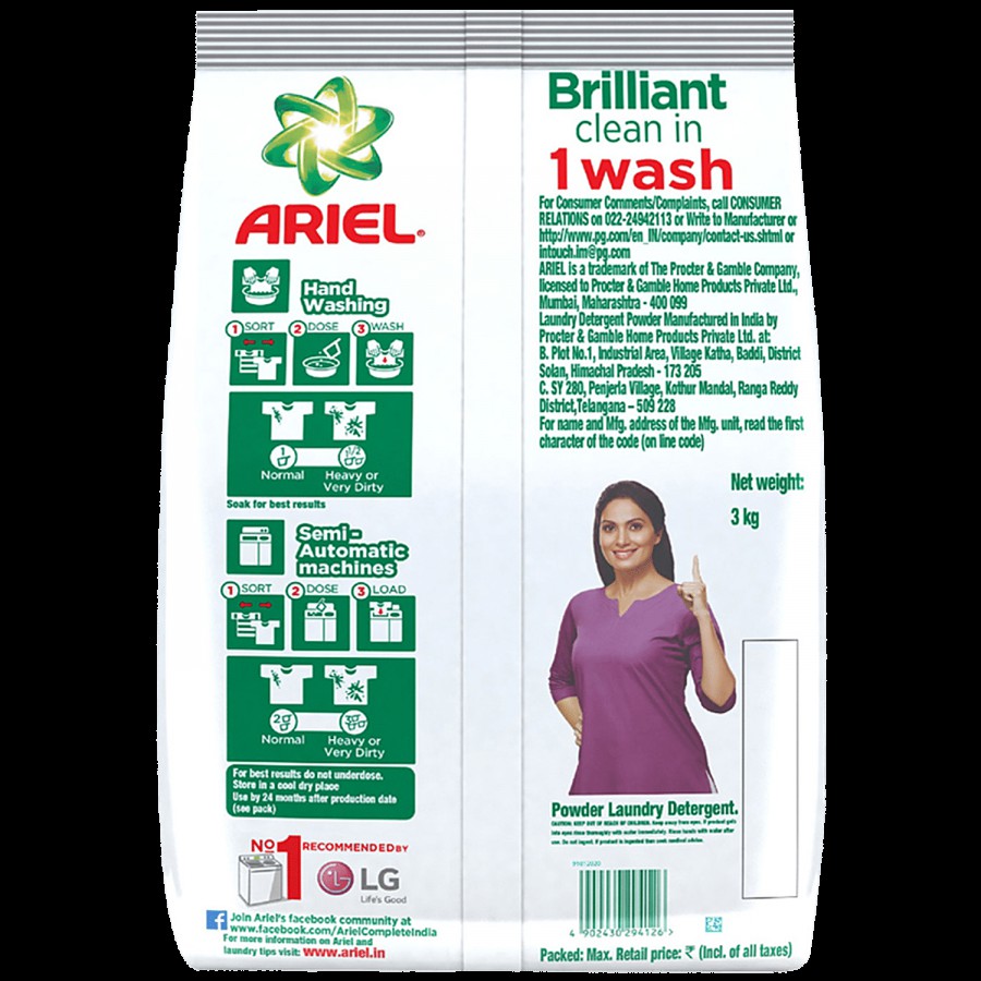 Ariel Colour Care Detergent Powder