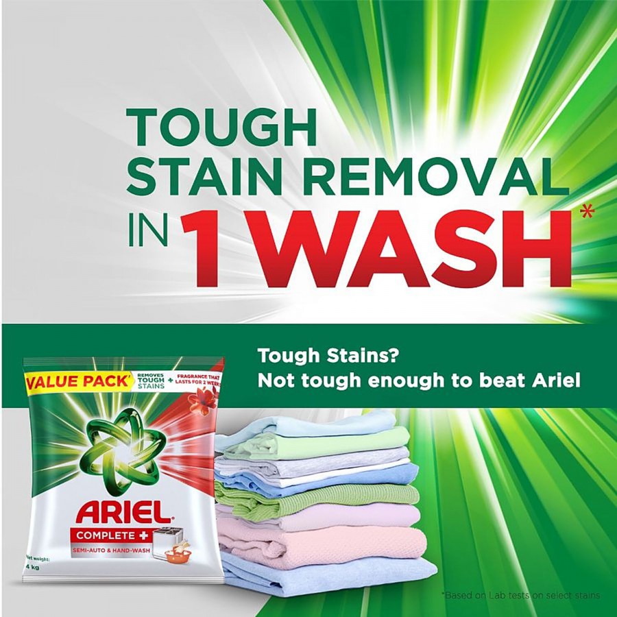 Ariel Complete+ Detergent Powder