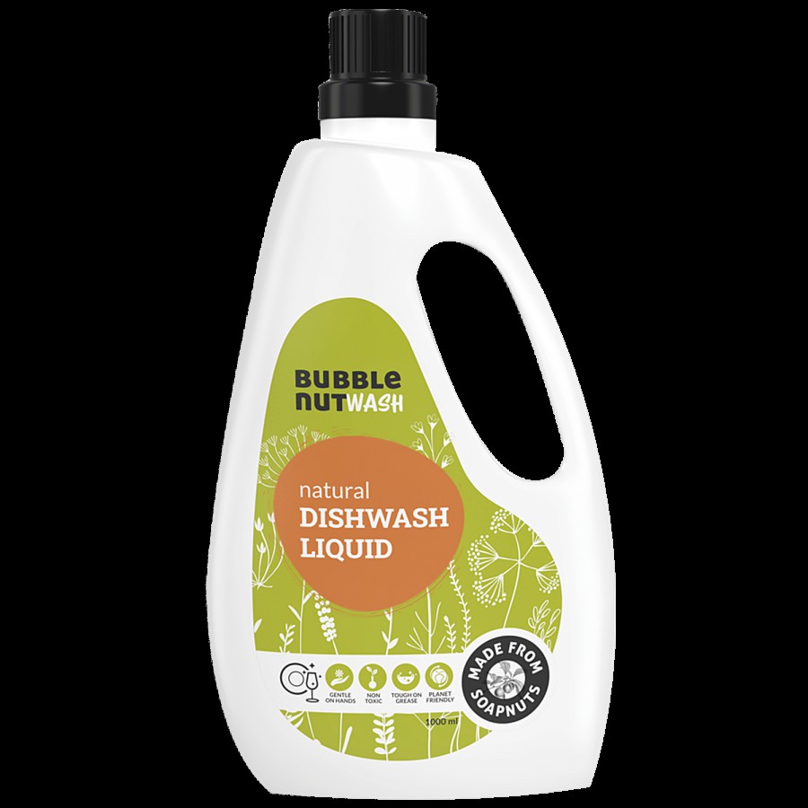 Bubblenut Wash Natural Dishwash Liquid