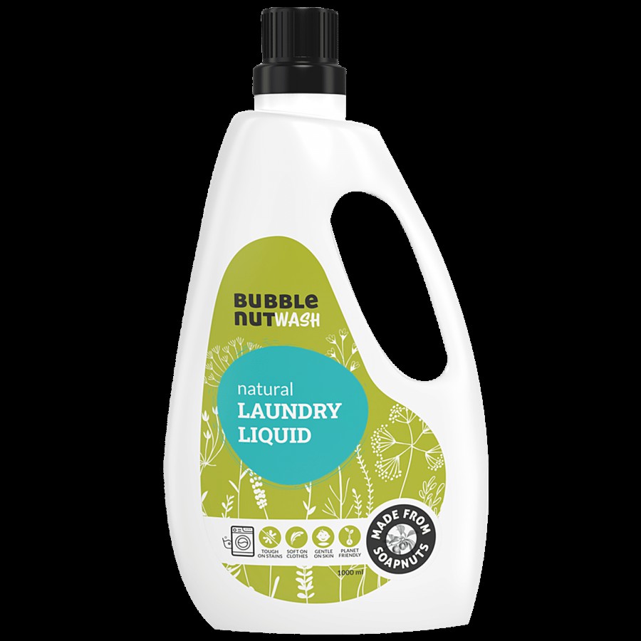 Bubblenut Wash Natural Laundry Detergent Liquid