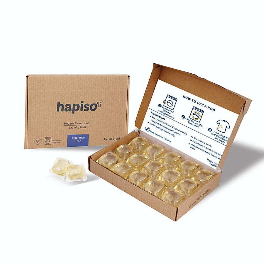 Hapiso Laundry Pods - Fragrance Free