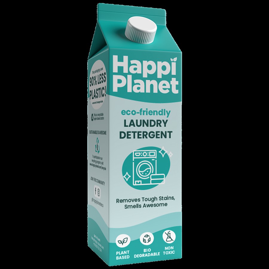 Happi Planet Laundry Liquid Detergent - Eco-Friendly