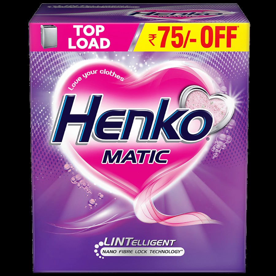 Henko Matic Lintelligent Top Load Detergent Powder