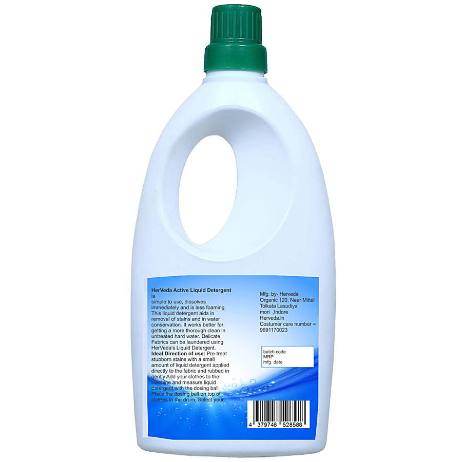 HerVeda  Active Liquid Detergent - Front Load