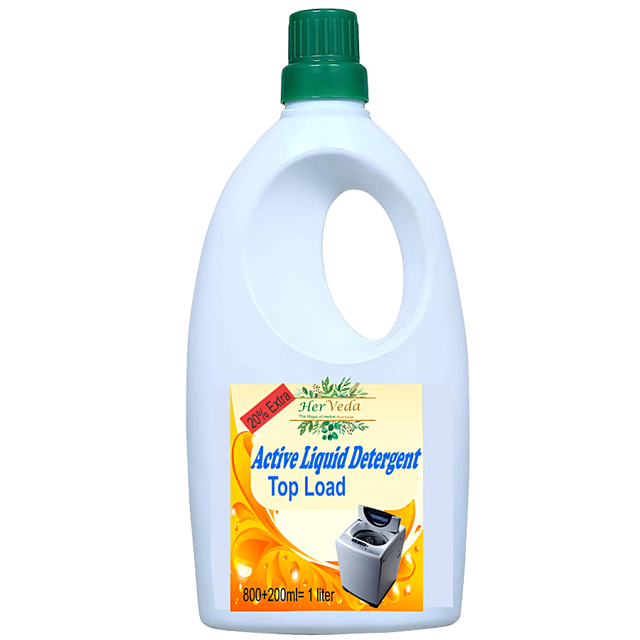 HerVeda  Active Liquid Detergent - Top Load